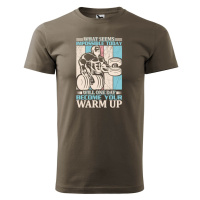 DOBRÝ TRIKO Pánské tričko s potiskem Warm UP