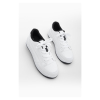 Marjin Women's Sneaker Laced Sneakers Arye White