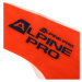 Alpine Pro Belake Unisex sportovní čelenka UOTY151 tmavě oranžová UNI