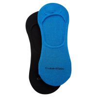 Calvin klein pánské černé + modré ponožky 2 pack
