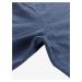 Modré pánské basic tričko s dlouhým rukávem NAX Tasson