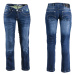 W-TEC B-2012 Dámské moto jeansy modrá