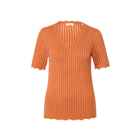 Pletené triko, oranžové , vel. XS 32/34