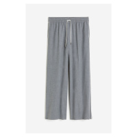 H & M - Široké natahovací kalhoty - šedá