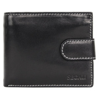 SEGALI Pánská kožená peněženka SG-22016 černá