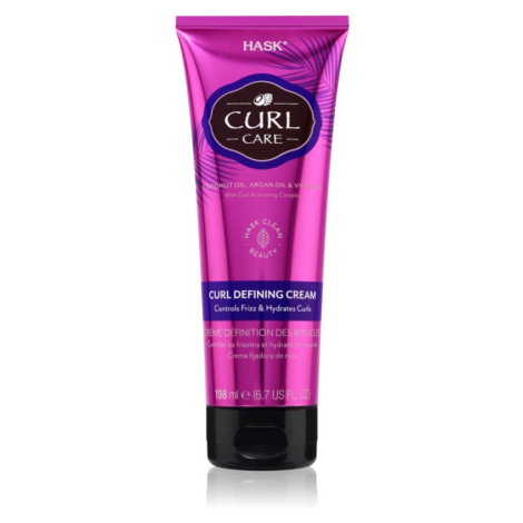 HASK Curl Care definující krém pro vlnité a kudrnaté vlasy 198 ml