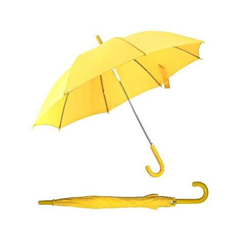 Derby Dětský holový vystřelovací deštník, žlutá, plná barva žlutá