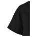 Ladies Linen Mixed Resort Shirt - black