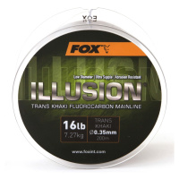 Fox Fluorocarbon Illusion Mainline Trans Khaki - 0.39mm 19lb/8.64kg 200m