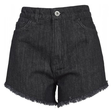 Ladies Denim Hotpants - black washed Urban Classics