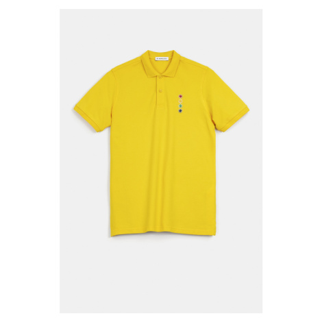 Polokošile manuel ritz polo shirt žlutá