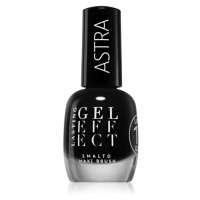Astra Make-up Lasting Gel Effect dlouhotrvající lak na nehty odstín 24 Noir Foncè 12 ml