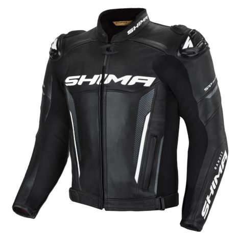 SHIMA Bandit Kožená bunda na motorku černá
