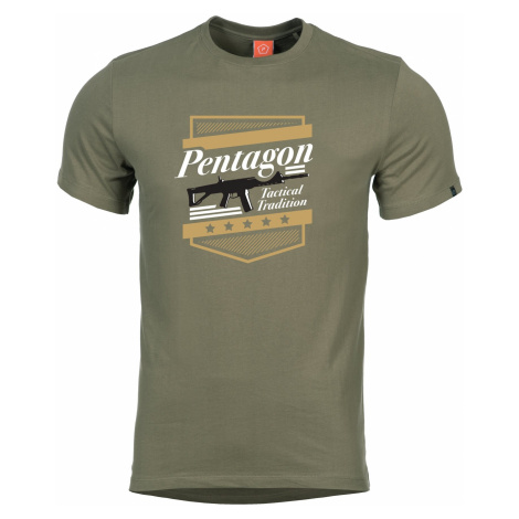 Pánské tričko PENTAGON® ACR - zelené PentagonTactical