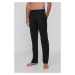 Pyžamové kalhoty Polo Ralph Lauren pánské, černá barva, hladké