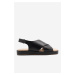 Sandály SIMPLE TARAZONA-108106 Přírodní kůže (useň) - Lícová