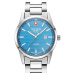 Swiss Alpine Military 7767.1131 Argos silver light blue 34mm 10ATM