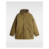 VANS Henrique Parka Jacket Men Brown, Size