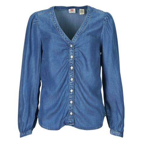 Levis ZENDA LS BLOUSE Modrá Levi´s