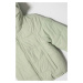 Dětská bunda Abercrombie & Fitch zelená barva