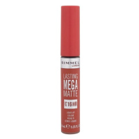 RIMMEL LONDON Lasting Mega Matte Tekutá rtěnka Scarlet Flames 7,4 ml