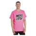 Pánské tričko Meatfly Repash neonově růžová