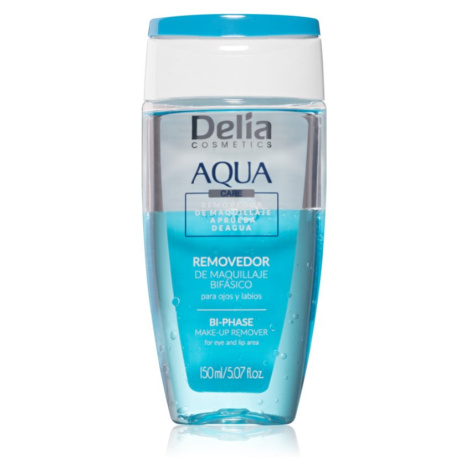 Delia Cosmetics Aqua dvoufázový odličovač na oční okolí a rty 150 ml