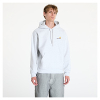 Mikina Carhartt WIP Hooded American Script Sweat Ash Heather