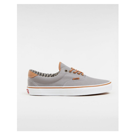 VANS C&l Era 59 Shoes Frost Gray/chevron) Unisex Grey, Size