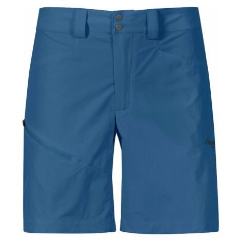 Bergans Vandre Light Softshell Shorts Women North Sea Blue Outdoorové šortky