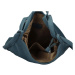 Stylový dámský koženkový kabelko-batoh Korelia, světle modrý