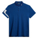 J.Lindeberg Heath Regular Fit Polo Estate Blue Melange Polo košile