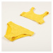 Dívčí plavky dvoudílné neon žlutá Extreme intimo