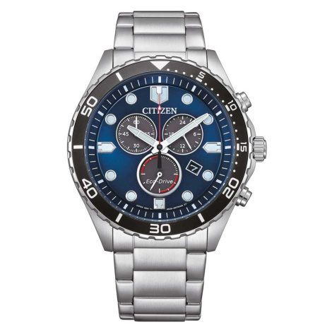 Citizen AT2560-84L Eco-Drive Chronograph 43mm 10ATM