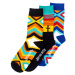 Meatfly ponožky Arizona socks - S19 Triple pack | Mnohobarevná