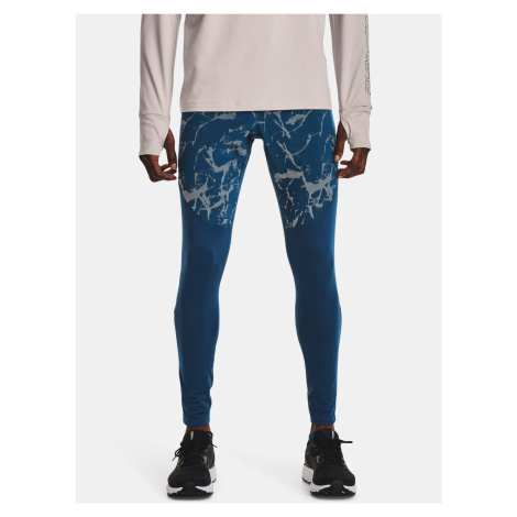 Under Armour Legíny UA OUTRUN THE COLD TIGHT-BLU - Pánské