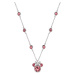 Disney Krásný stříbrný náhrdelník Minnie Mouse s krystaly NS00045SRUL-157.CS