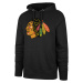 Chicago Blackhawks pánská mikina s kapucí imprint 47 burnside hood