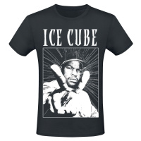 Ice Cube Peace Sign Tričko černá