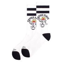 PONOŽKY AMERICAN SOCKS Coffee First - bílá