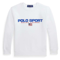 Dětská mikina Polo Ralph Lauren bílá barva, s potiskem