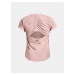 Růžové dámské tričko Under Armour