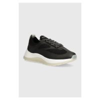 Sneakers boty Calvin Klein RUNNER LACE UP PEARL MIX M černá barva, HW0HW02079