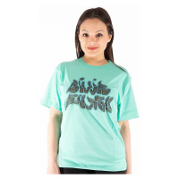 Billie Eilish tričko, Neon Logo Billie BP Blue, pánské
