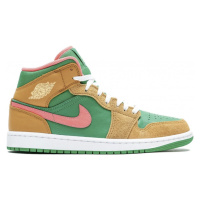 Jordan 1 Mid SE Wheat Watermelon