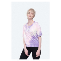 Bavlněné tričko Alpha Industries Basic Tee Batik COS Wmn růžová barva, 116083.536-pink