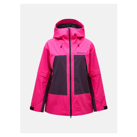 Bunda peak performance w edge insulated jacket beetroot purple