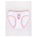 Yoclub Bavlněné dívčí kalhotky 3-pack BMD-0033G-AA30-001 Vícebarevné