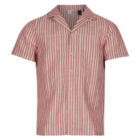 O'Neill COAST BEACH Pánská košile s krátkým rukávem, červená, velikost