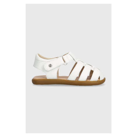Dětské sandály UGG bílá barva